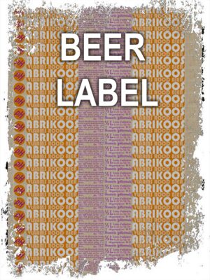 Collerette: pH Abrikoos - Аркуш А4 (нерозрізані  кольєретки, 21шт)