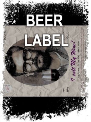 Beerlabel: pH I Salt My Wine! (5 одиниць одного виду)
