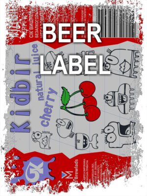 Beerlabel: Kidbir Cherry Juice (5 одиниць одного виду)