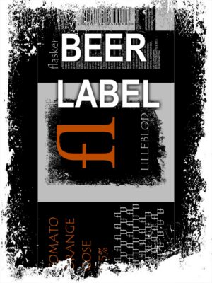 Beerlabel: Flasker Lilleblod (5 одиниць одного виду)
