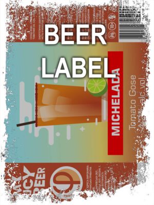 Beerlabel: Michelada (5 одиниць одного виду)