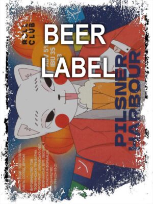 Beerlabel: Roll Club Pilsner Harbour (5 одиниць одного виду)