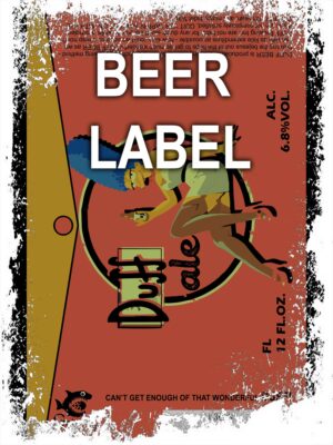 Beerlabel: Goldfish Duff ale (5 одиниць одного виду)