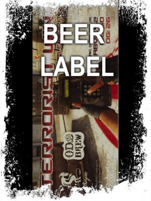 Beerlabel: Дідько/ODDBrew Terrorist Win (5 одиниць одного виду)