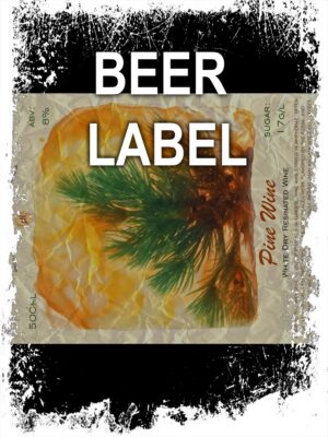 Beerlabel: Pine Wine (5 одиниць одного виду)