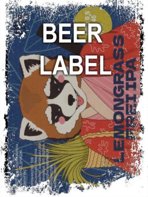 Beerlabel: Roll Club Lemongrass Frei IPA (5 одиниць одного виду)