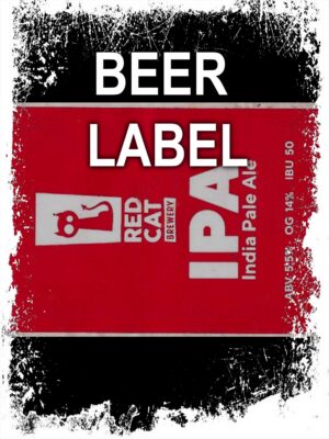 Beerlabel: Red Cat IPA (5 одиниць одного виду)