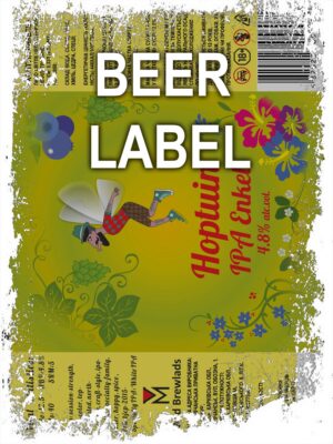 Beerlabel: Hoptuin IPA Enkel (5 одиниць одного виду)