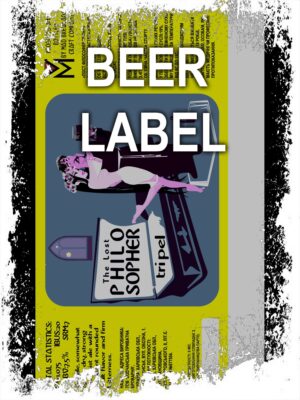 Beerlabel: Philosopher Tripel (5 одиниць одного виду)