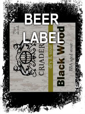 Beerlabel: Criadera Black Wood dry&sour (5 одиниць одного виду)
