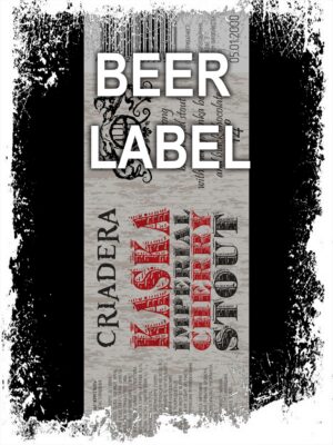 Beerlabel: Criadera Kaska Imp.Cherry Stout (5 одиниць одного виду)