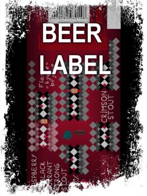 Beerlabel: Flasker Crimson (5 одиниць одного виду)