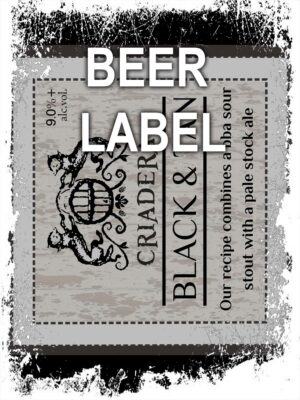 Beerlabel: Criadera Black&Tan (5 одиниць одного виду)