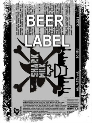 Beerlabel: Goldfish Shark Milk (5 одиниць одного виду)