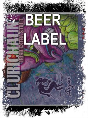 Beerlabel: Дідько GLURICHAN (5 одиниць одного виду)