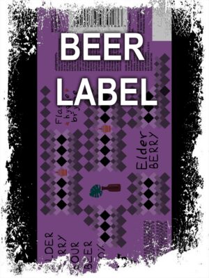 Beerlabel: Flasker Elder Berry (5 одиниць одного виду)