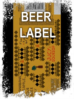 Beerlabel: Flasker Jucy Soursop (5 одиниць одного виду)