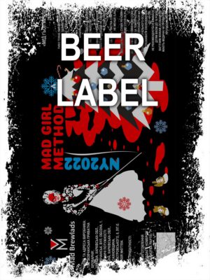 Beerlabel: MG Method NY2022! (5 одиниць одного виду)