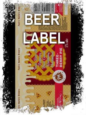 Beerlabel:  PM Three-berry Pie (5 одиниць одного виду)