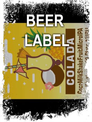 Beerlabel: Colada (5 одиниць одного виду)