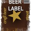 Beerlabel: Craft Beer STOUT (5 одиниць одного виду)