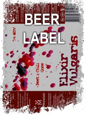 Beerlabel: Elixir Vulgaris (5 одиниць одного виду)