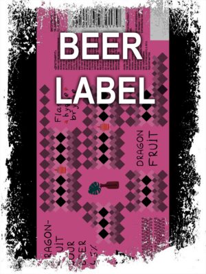 Beerlabel (#300623): Flasker Dragon Fruit (5 одиниць одного виду)