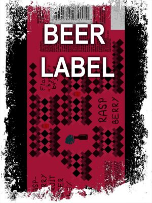 Beerlabel (#300623): Flasker Raspberry (5 одиниць одного виду)