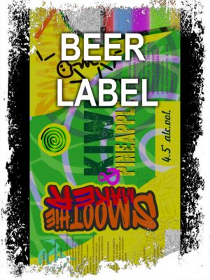 Beerlabel (#300623): SmoothieMaker Kiwi&Pineapple (5 одиниць одного виду)