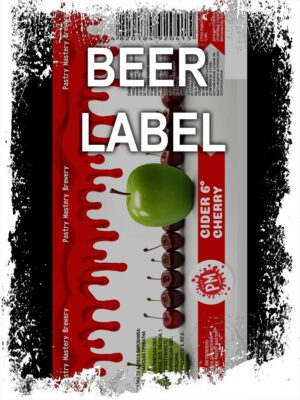 Beerlabel (#300823): PM Cider Cherry (5 одиниць одного виду)
