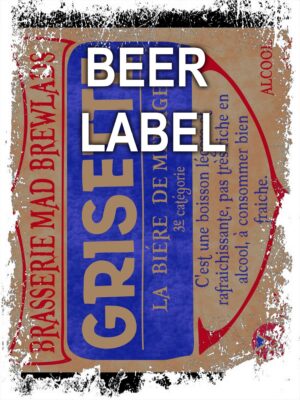 Beerlabel (#090923): Grisette (5 одиниць одного виду)