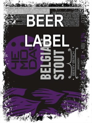Beerlabel (#090923): ЧЕМОДАН Belgian Stout (5 одиниць одного виду)