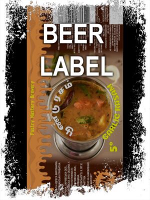 Beerlabel (#300923):  PM Garlic Rasam {metall} (5 одиниць одного виду)