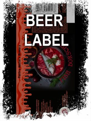 Beerlabel (#301123):  PM Fish Borscht {redesign} (5 одиниць одного виду)