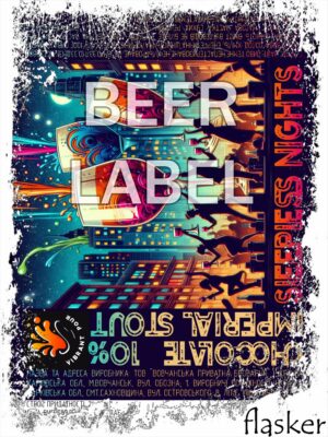 Beerlabel (#301223): Vibrant Pour SLEEPLESS NIGHTS (5 одиниць одного виду)