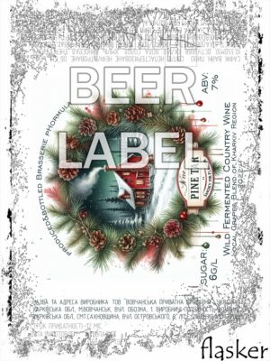 Beerlabel (#301223): pHormula Pine Tar Wine (5 одиниць одного виду)