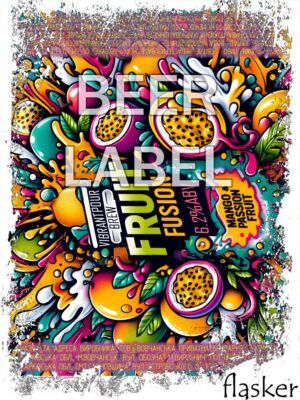 Beerlabel (#310124): VibrantPour Fruit Fusion (5 одиниць одного виду)