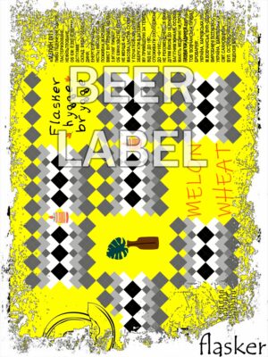 Beerlabel (#310124): Flasker Melon Wheat (5 одиниць одного виду)