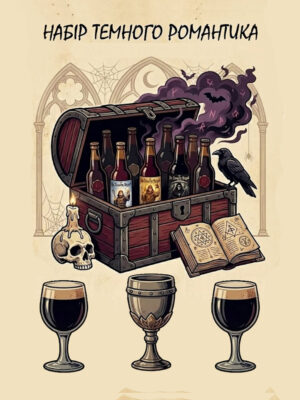 Набір для темного романтика – 9 пляшок із готичною душею