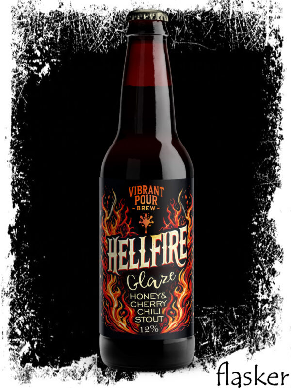 Vibrant Pour Hellfire Glaze IS 12% 0.33