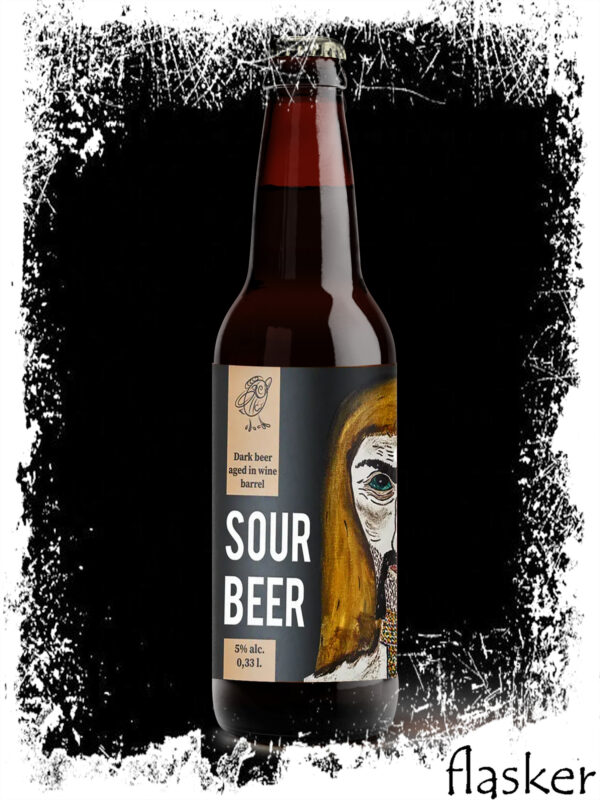 Ципа Sour Beer: Dark Beer Aged In Wine Barrel 5% 330ml