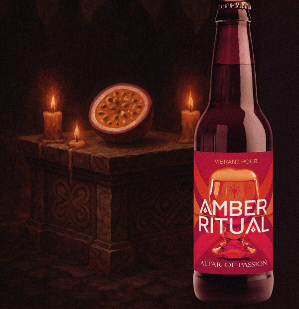 Vibrant Pour Amber Ritual [PassionFruit Aging] 8% 0.33 - Зображення 2