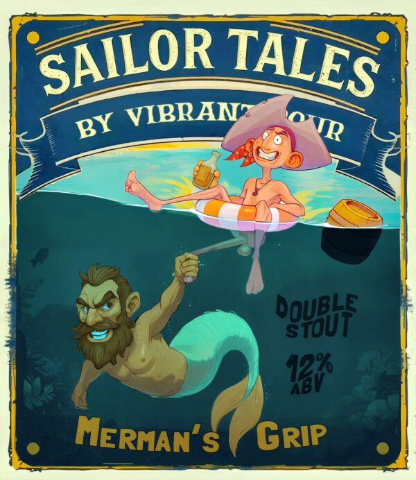 Vibrant Pour Merman's Grip 12° 330ml - Зображення 2