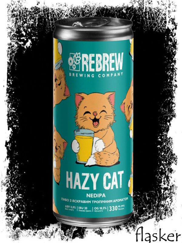 REBREW Hazy Cat NEDIPA 8% 330ml