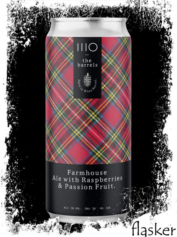ШО (IIIO) Farmhouse Ale with Raspberries & Passion Fruit 5% 0.33l