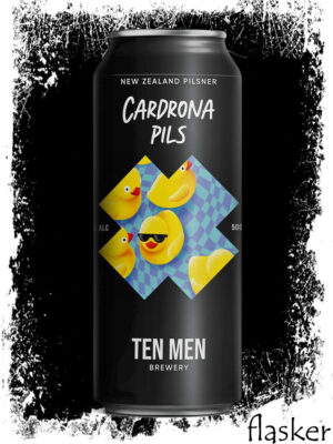 Ten Men Cardrona Pils - New Zealand Pilsner  4.5% 0.5л