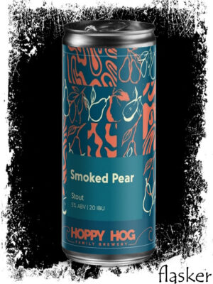 Hoppy Hog Smoked  Pear Stout 5% 0.33l
