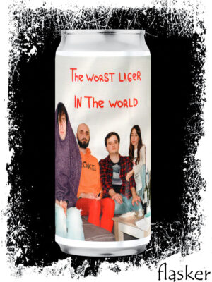 VOLTA/THE WORST LAGER IN THE WORLD 4.9% 0.5л