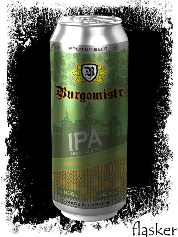 Burgomistr IPA 6% 500ml
