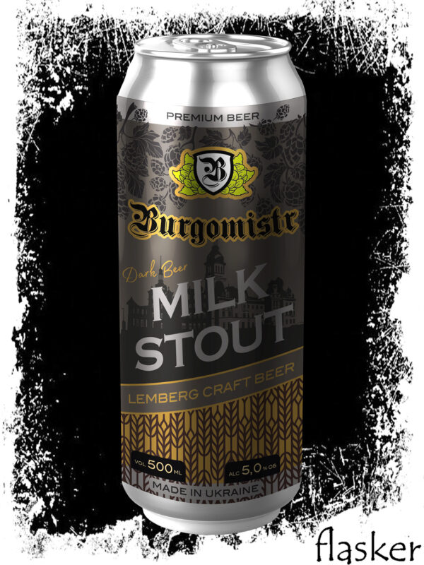 Burgomistr Milk Stout 5% 500ml